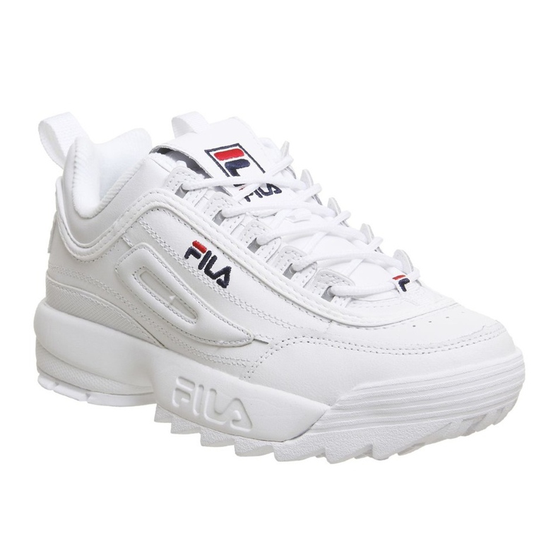 Fila Disruptor II Premium 125 Blanc blanche Fila Disruptor II Premium 125 Blanc blanche