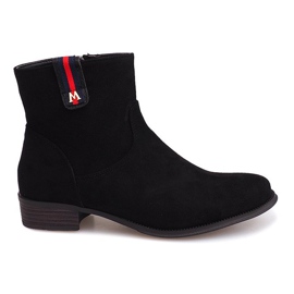 Bottines Daim Jodhpur 8H8588 Noir le noir