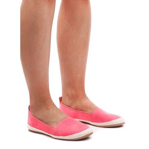Espadrilles Ballerines Daim 889-103 Rose