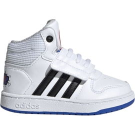 Adidas Hoops Mid 2.0 I Jr EE8551 blanche Adidas Hoops Mid 2.0 I Jr EE8551 blanche