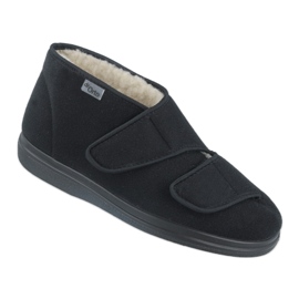 Dr.Torto Befado Warm Men's Slippers Pu 986M011 le noir