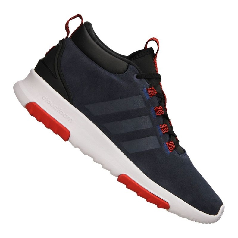 Chaussures adidas Cloudfoam Racer Mid Winter M BC0128 bleu