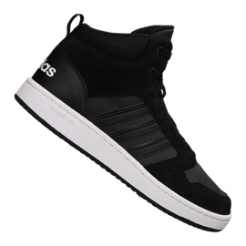 Chaussures Adidas Cloudfoam Super Hoops Mid M BB9920 le noir Chaussures Adidas Cloudfoam Super Hoops Mid M BB9920 le noir