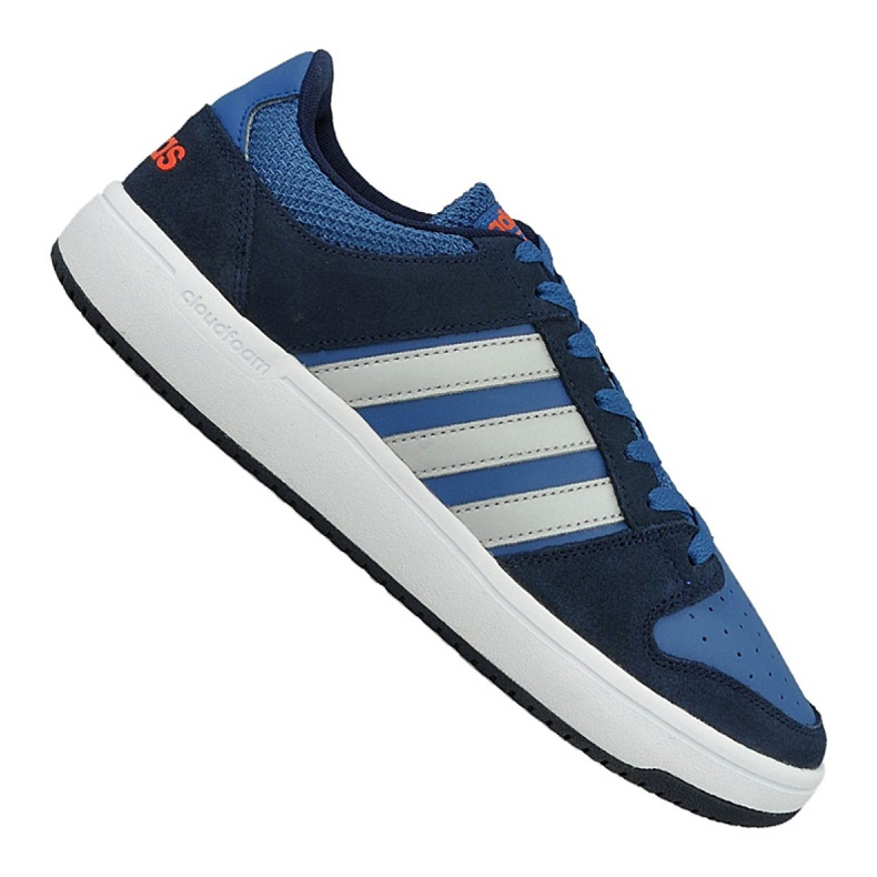 Adidas Cloudfoam Bb Hoops M AW3911 chaussures bleu marin multicolore Adidas Cloudfoam Bb Hoops M AW3911 chaussures bleu marin multicolore