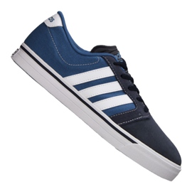 Chaussures Adidas Cloudfoam Super Skate M AW3895 blanc bleu marine bleu