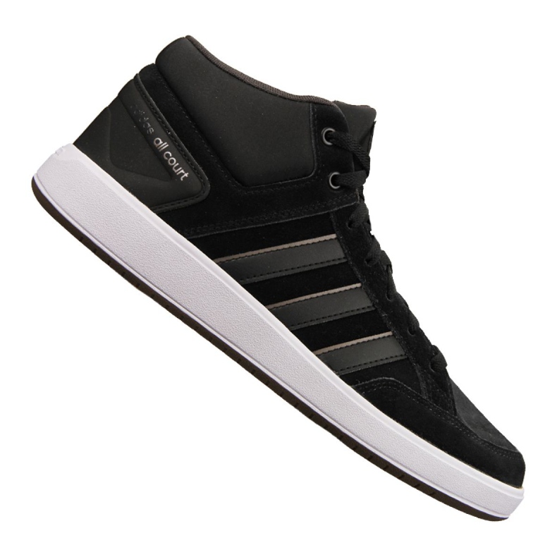 Chaussures adidas Cloudfoam All Court Mid M B43858 le noir