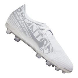 Chaussures de football Nike Phantom Vnm Academy Fg Jr AO0362-100 blanc blanc