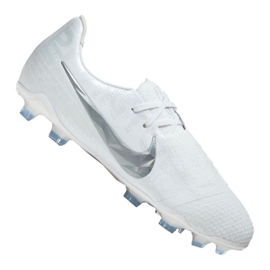 Nike Phantom Vnm Elite Fg Jr AO0401-100 chaussures de football blanc blanc