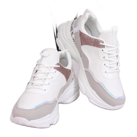 Chaussures de sport blanches HL-12 White multicolore Chaussures de sport blanches HL-12 White multicolore