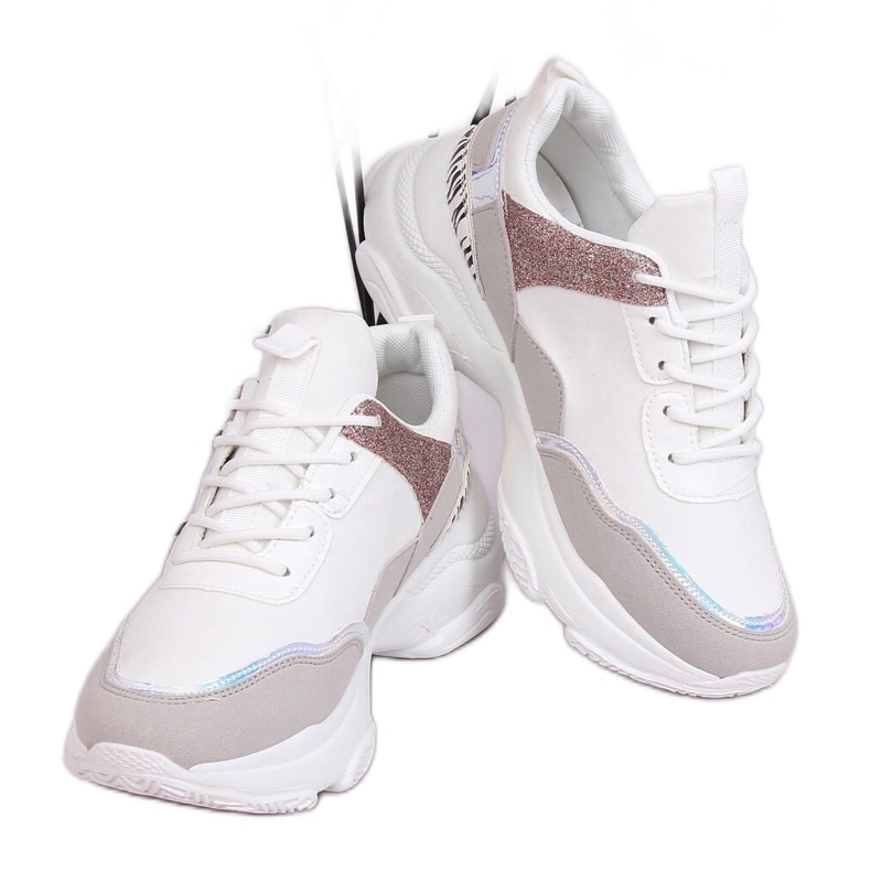 Chaussures de sport blanches HL-12 White multicolore Chaussures de sport blanches HL-12 White multicolore
