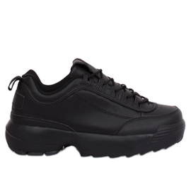 Noir DSC81-1 Chaussures de sport noires