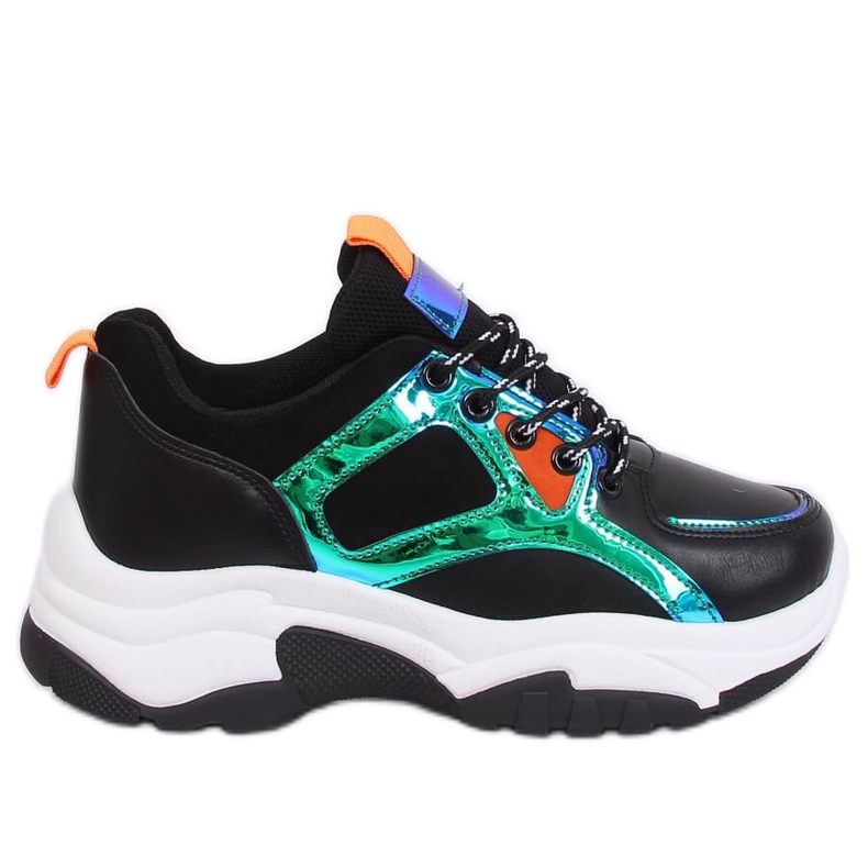 Noir CB-19055 Chaussures de sport noires le noir