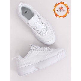DSC82 Chaussures de sport blanches blanches