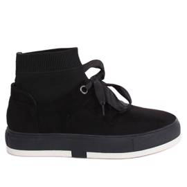 Noir CH-95 Baskets montantes noires