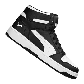 Baskets Puma Rebound LayUp Jr 370486 01 noir