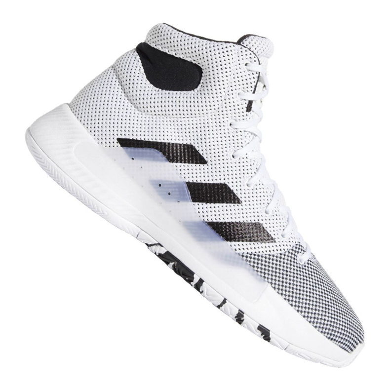 Chaussures Adidas Pro Bounce Madness 2019 M BB9235 blanche blanche