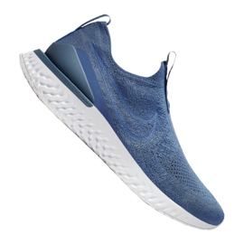 Chaussure Nike Epic Phantom React Flyknit M BV0417-401 bleu