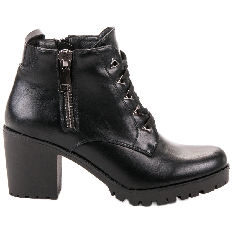 Vinceza Bottes basses sur le bar le noir Vinceza Bottes basses sur le bar le noir