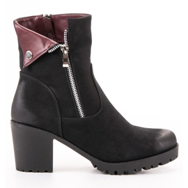 Bottines VINCEZA noires le noir