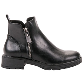 Vinceza Bottines basses avec fermeture éclair le noir Vinceza Bottines basses avec fermeture éclair le noir