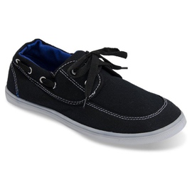 Mocassins en Tissu Baskets VB14 Noir