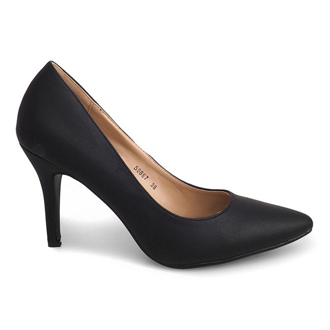 Escarpins suédés 50867 Noir le noir