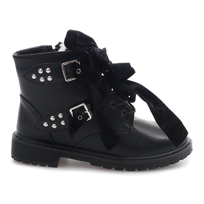 Bottes extravagantes chaudes TL0129-1 Noir le noir