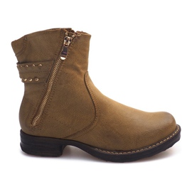 Bottes chaudes 14A1316 Marron brun
