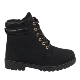 Bottes isolées noires BED01 le noir