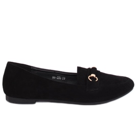 Mocassins femme noirs 99-259 Noir le noir