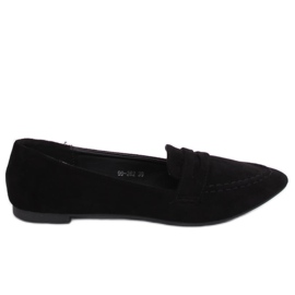Mocassins femme noirs 99-262 Noir le noir