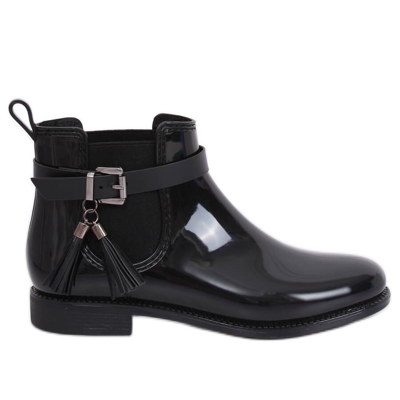 Bottines Jodhpur Noires PT-119 Noir le noir