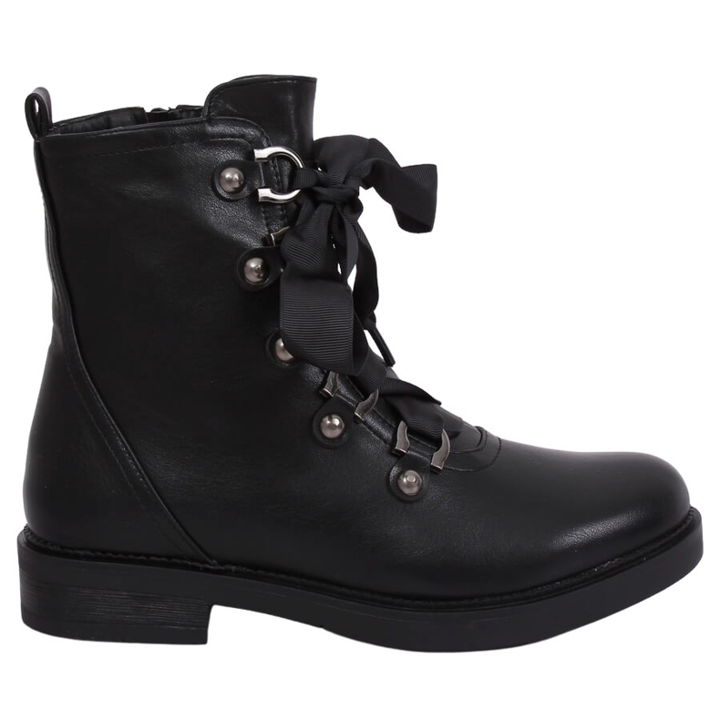Bottes militaires noires BJ1523-KB Noir le noir