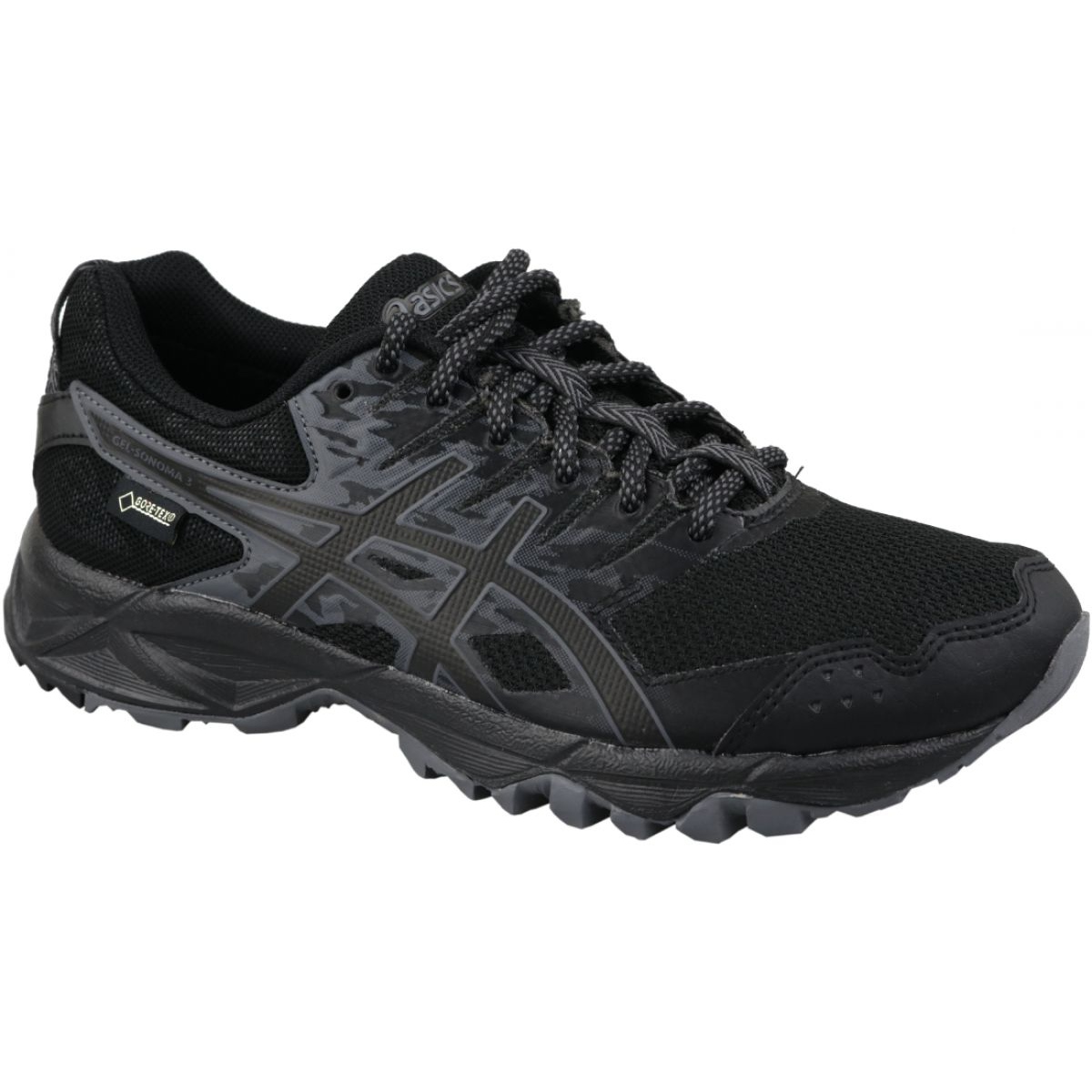Asics Gel Sonoma 3 G TX W Chaussures de course T777N 9099 Noir Chaussures de mode