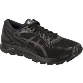 Chaussures de course Asics Gel-Nimbus 21 M 1011A169-004 le noir