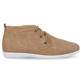 Chaussures Hautes Élégantes 3569 Camel brun
