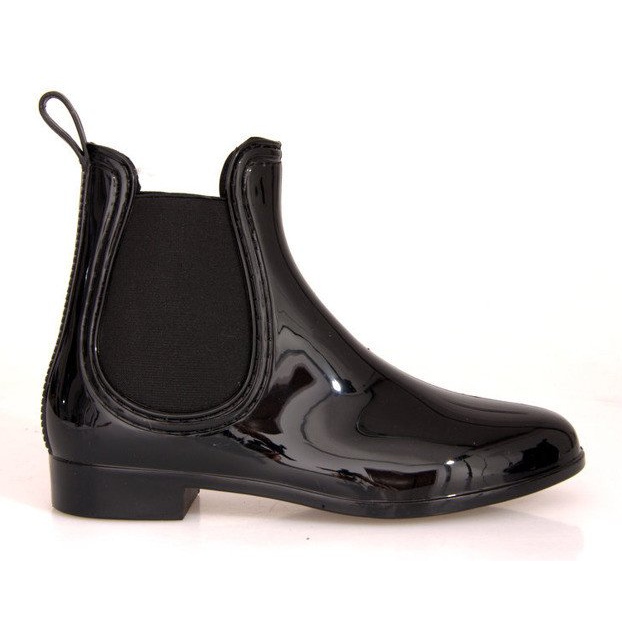 Galoches Courtes Avec Gomme SD98 Noir le noir