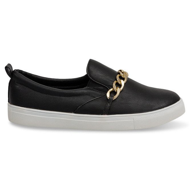 Baskets Slip On L-57 Noir le noir