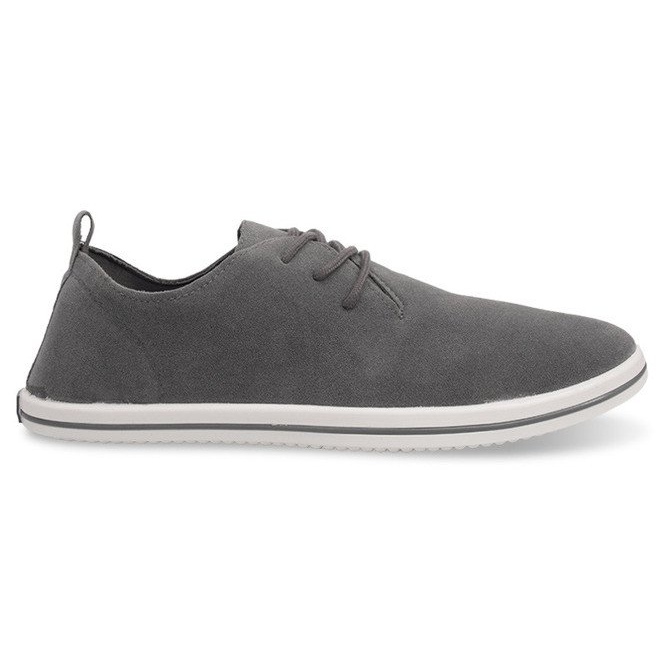 Baskets Homme Légères Avec Eco Suede 1205 Gris Baskets Homme Légères Avec Eco Suede 1205 Gris