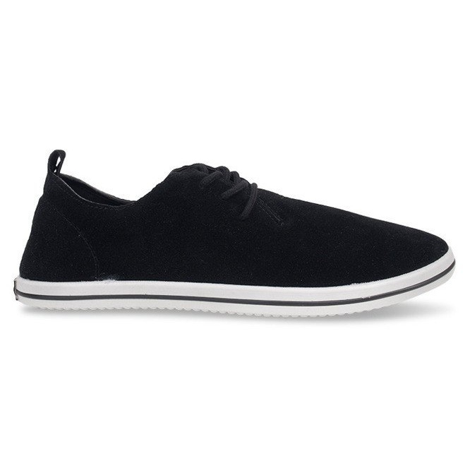 Baskets Légères Homme Avec Eco Suede 1205 Noir le noir