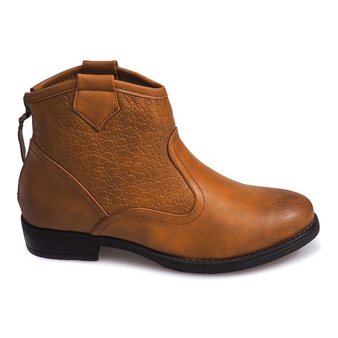 Chaussures Basses Cowboy Boots 248PA Camel brun