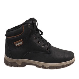 Bottes de neige chaudes noires 1792
