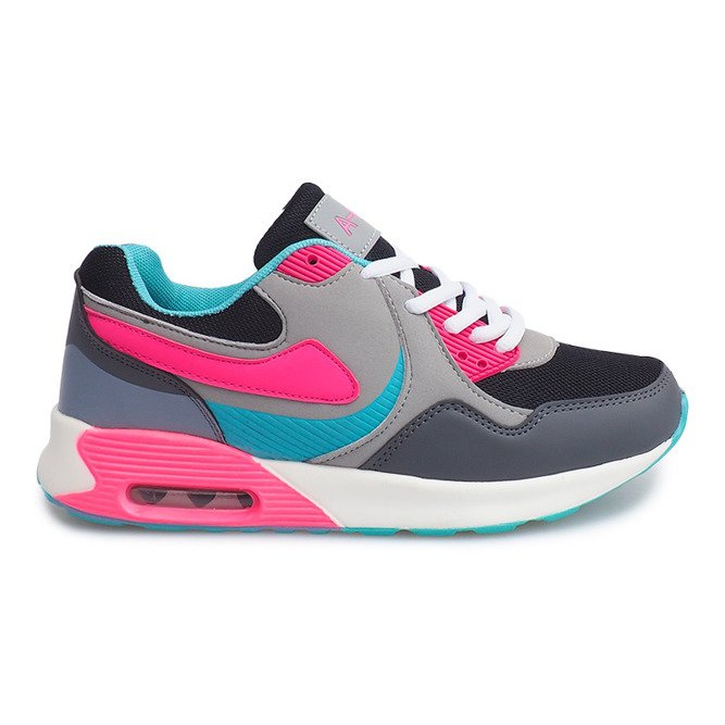 Chaussures de course de sport B308A-4 Gris multicolore Chaussures de course de sport B308A-4 Gris multicolore