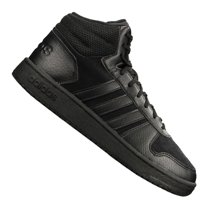 Adidas Hoops 2.0 Mid M B44649 le noir Adidas Hoops 2.0 Mid M B44649 le noir