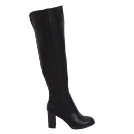 Cuissardes sur le poteau noir F128 Black le noir Cuissardes sur le poteau noir F128 Black le noir