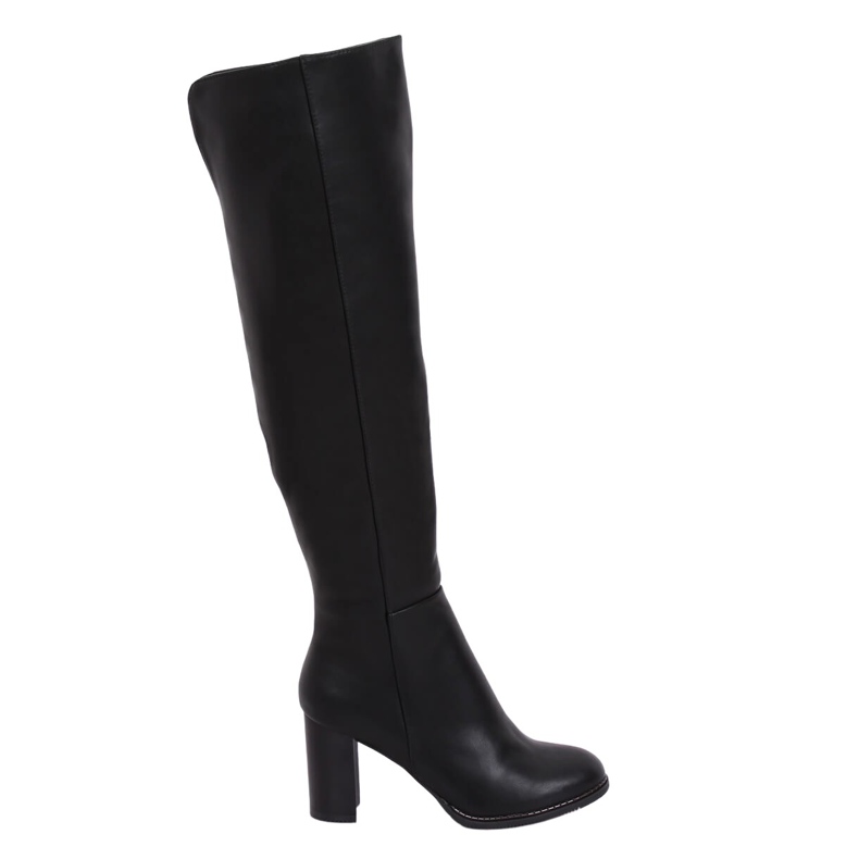 Cuissardes sur le poteau noir F128 Black le noir Cuissardes sur le poteau noir F128 Black le noir