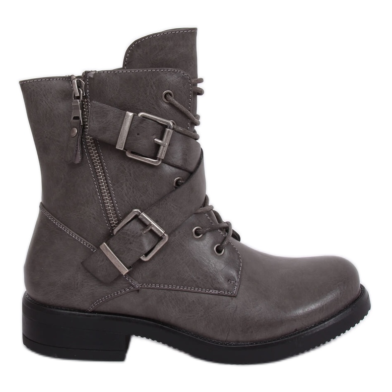 Boots gris militaire C581 Gris