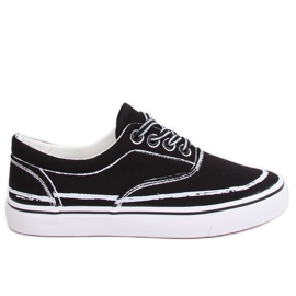 Baskets femme noires BS103 Noir