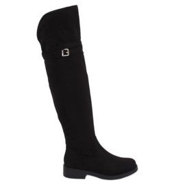 Cuissardes noires SU-2850 Noir le noir