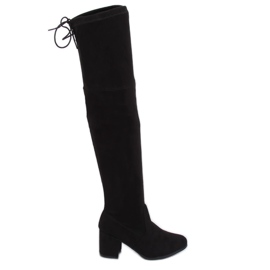 Cuissardes automne noir C-7172 Noir le noir